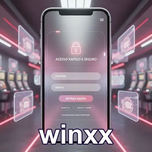 Ilustração de Explore o aplicativo cassino winxx com segurança e agilidade