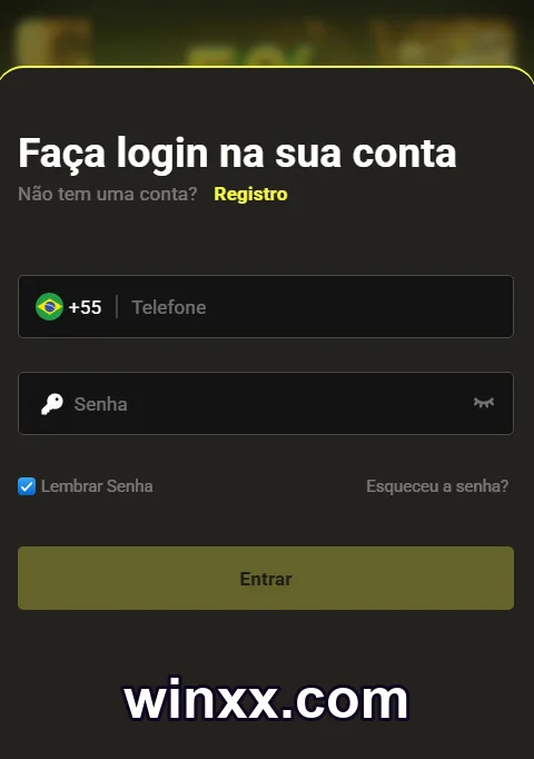 Usuário realizando saques pelo app winxx.com